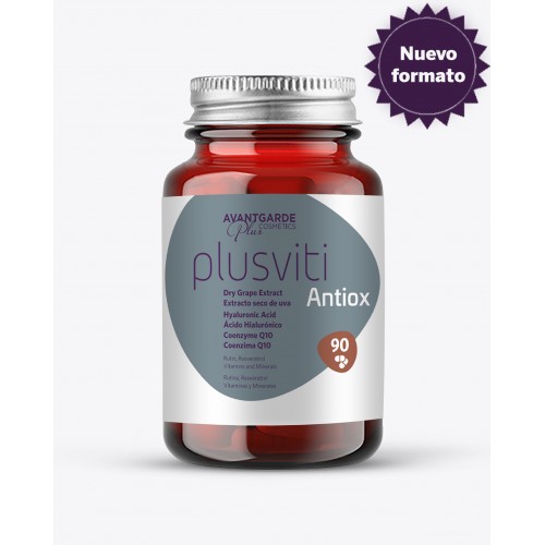 Plusviti 90 ANTIOX (Envase 90 cápsulas) Antienvejecimiento - Anitoxidante